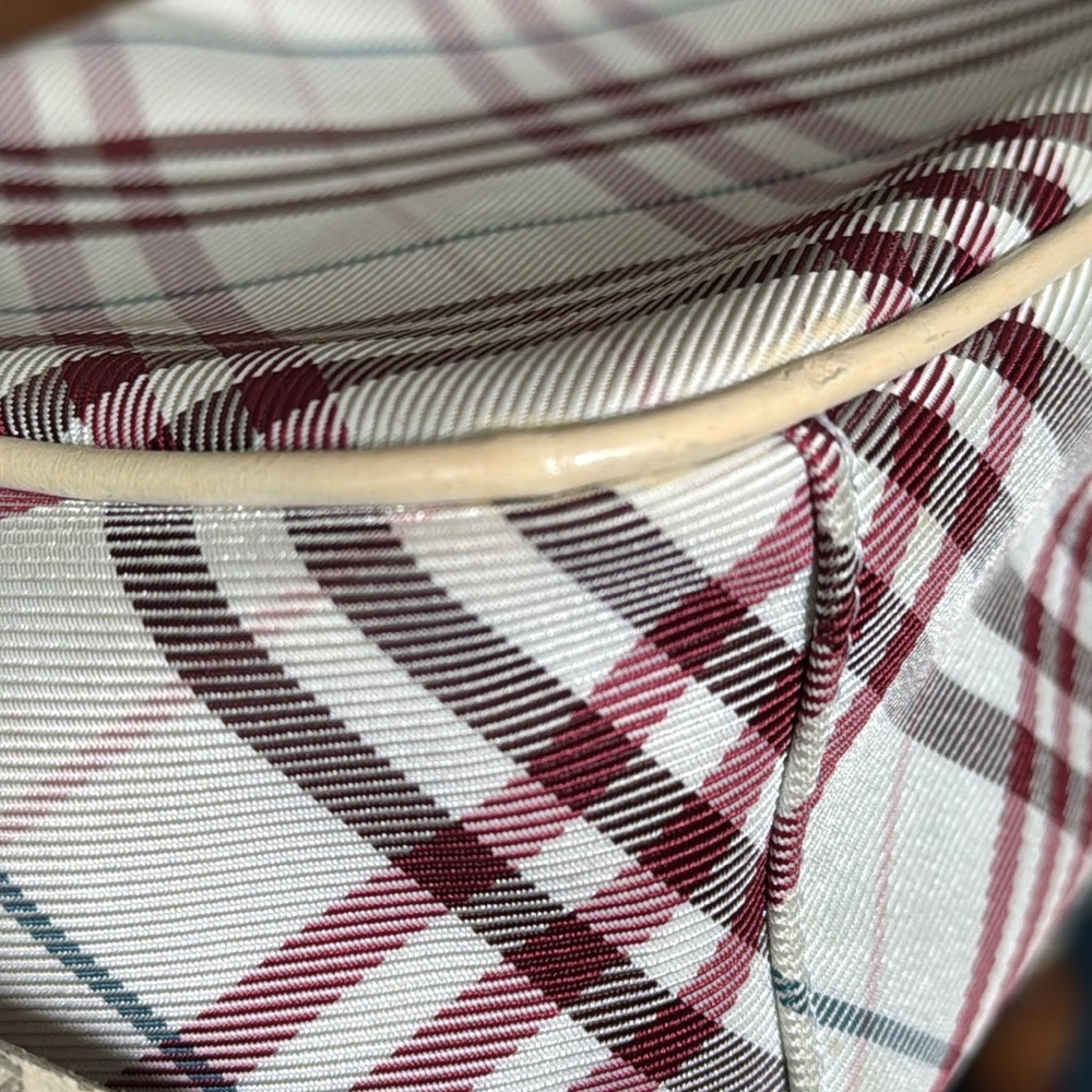 Burberry Blue Label Nova Check Nylon Crossbody Bag - Picture 13 of 14